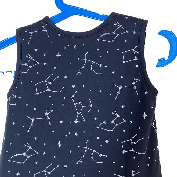 Kyte BABY Sz S Bamboo Sleep Bag in Midnight Constellation 1.0 TOG Back White - Picture 9 of 15